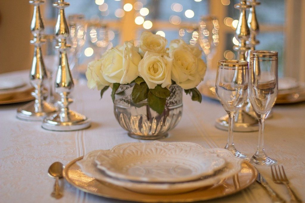 nappe de table ronde transparente